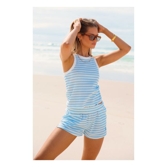 Short Waffle | Bleu