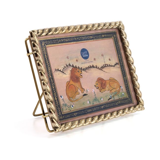 Bethany Recycled Brass Photo Frame | Gold