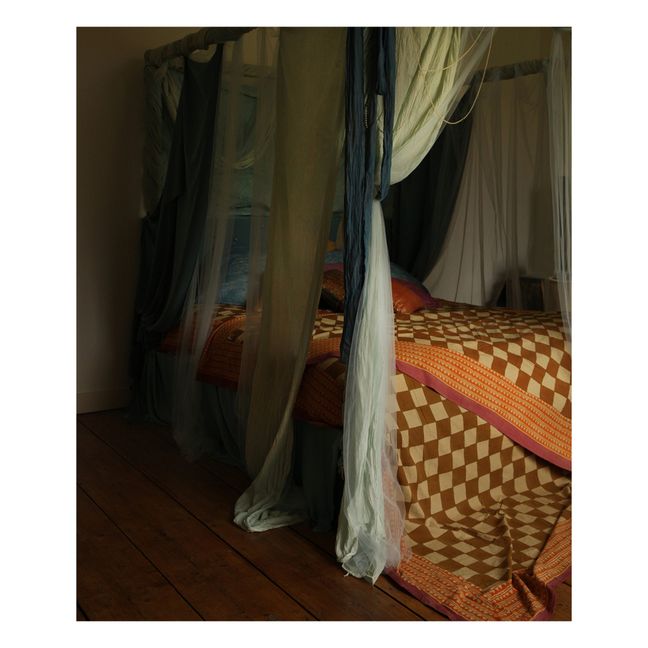 Checkmate throw and cotton totebag | Amarillo Mostaza