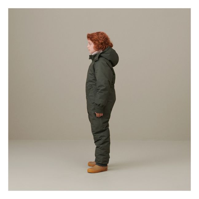 SNE Recycled Polyester Ski Suit | Dunkelgrün