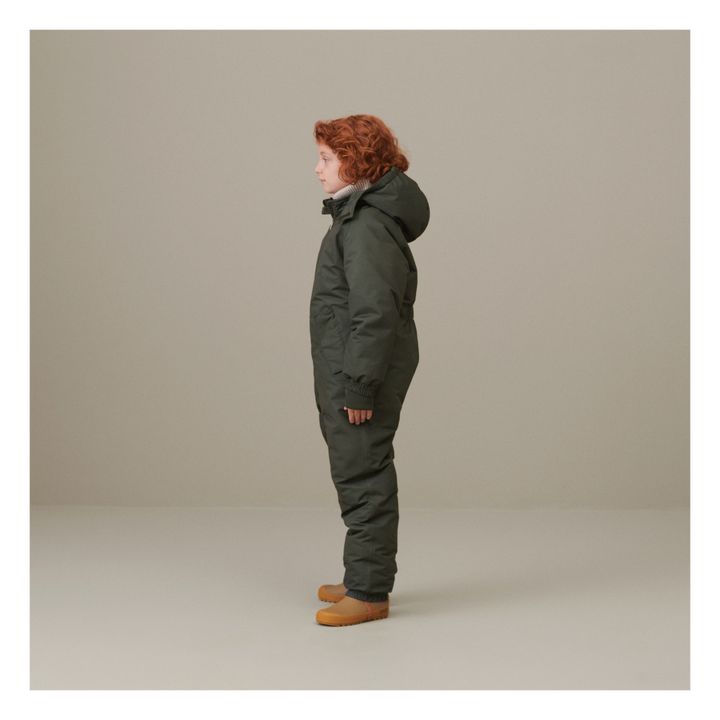 SNE Recycled Polyester Ski Suit | Dunkelgrün- Produktbild Nr. 5