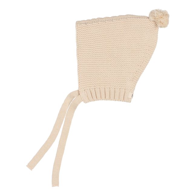 Organic Cotton Knit Bonnet | Seidenfarben