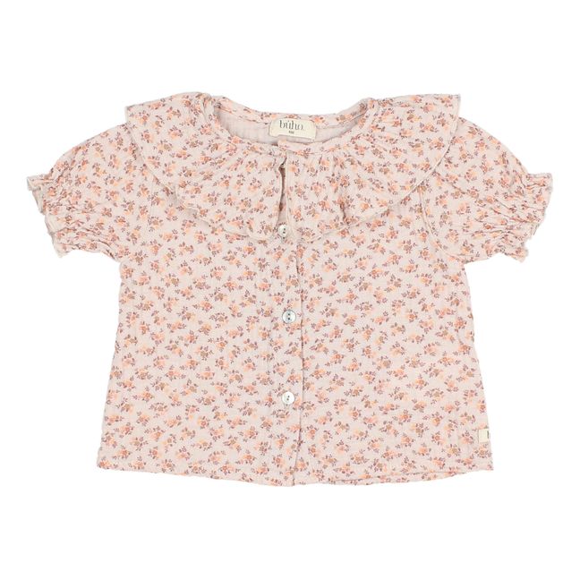 Blouse Gaze de Coton Bio Provence | Rose
