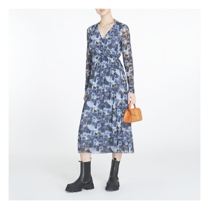 Brunnera Wrap Dress | Azul- Imagen del producto n°1