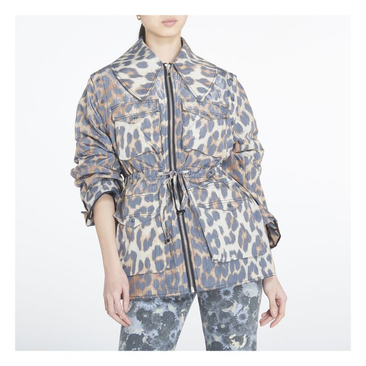 Crispy Shell Jacket | Leopardo- Imagen del producto n°2