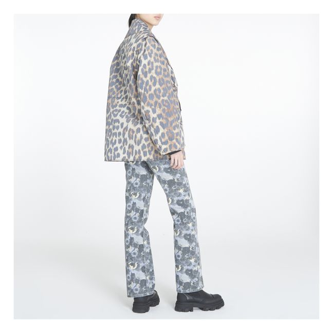 Crispy Shell Jacket | Leopard