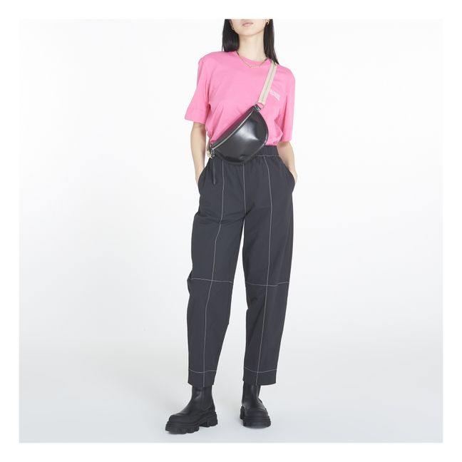 Loose Organic Cotton T-shirt | Rosa