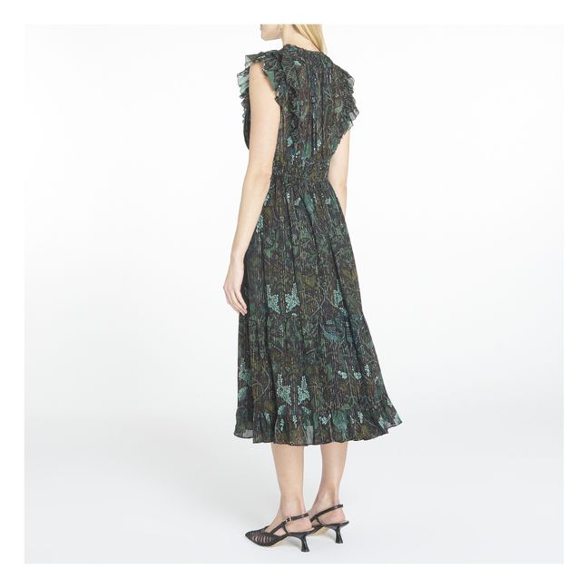 Robe Samara | Vert foncé