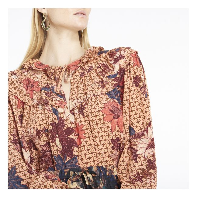 Blouse Aria Soie | Rose Provence
