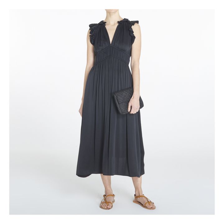 Kleid Posey Seide | Schwarz- Produktbild Nr. 1