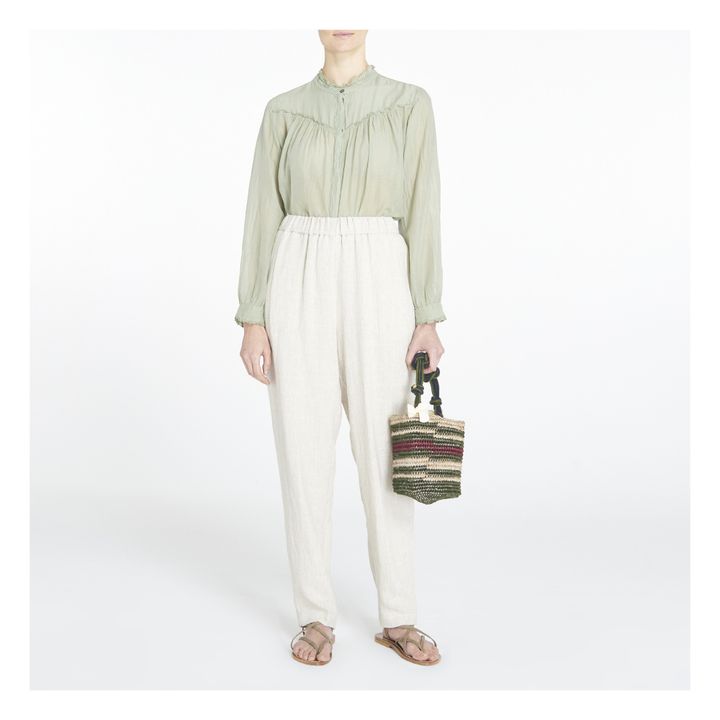 Stretchy Loose Peg Trousers | Crudo- Imagen del producto n°1