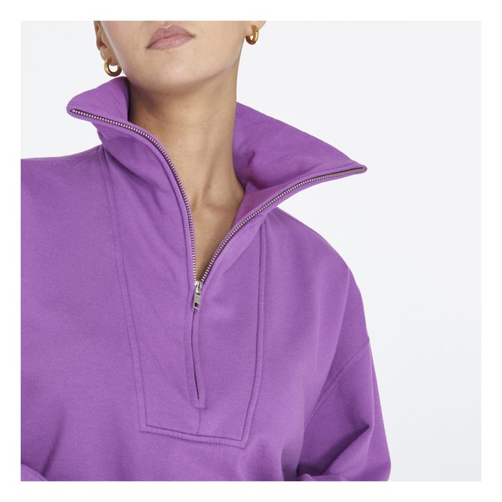 Sweatshirt Oliver | Violett- Produktbild Nr. 2