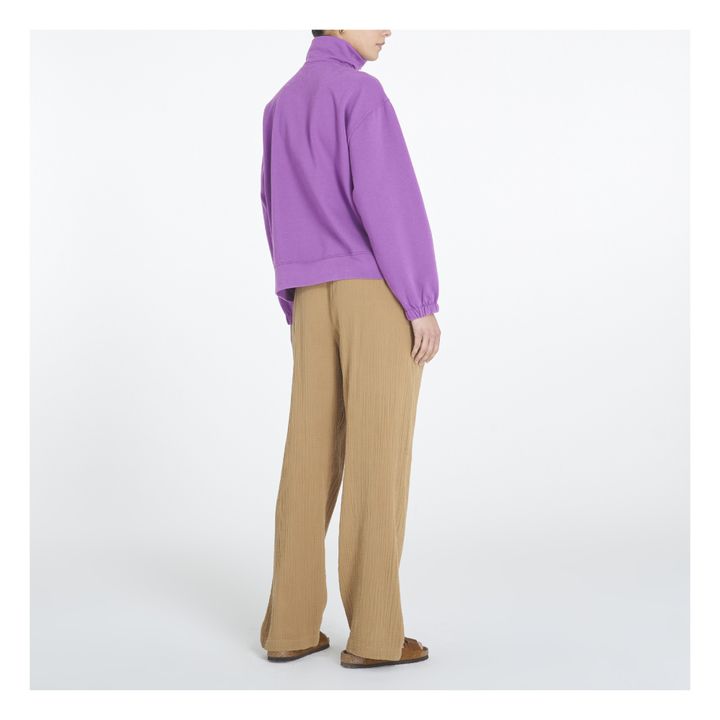 Sweatshirt Oliver | Violett- Produktbild Nr. 3
