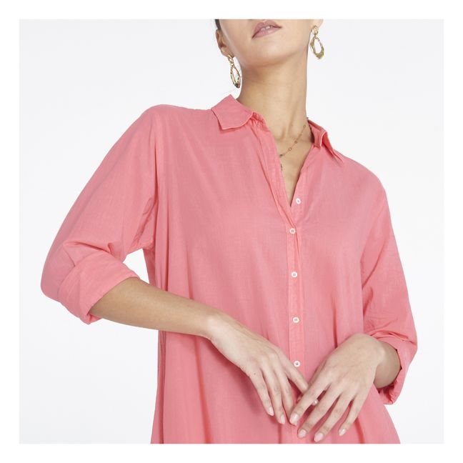Robe Boden Popeline de Coton | Corail