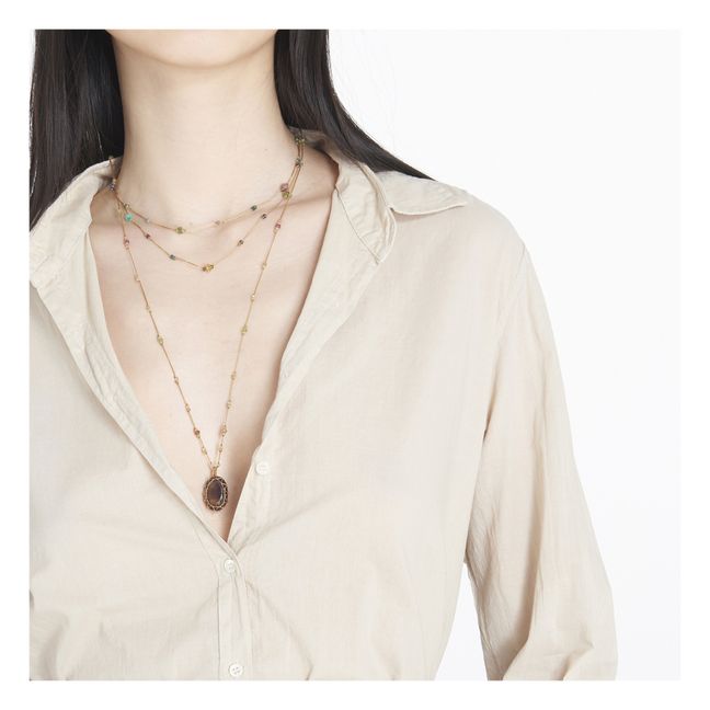 Beau Cotton Poplin Shirt | Crudo