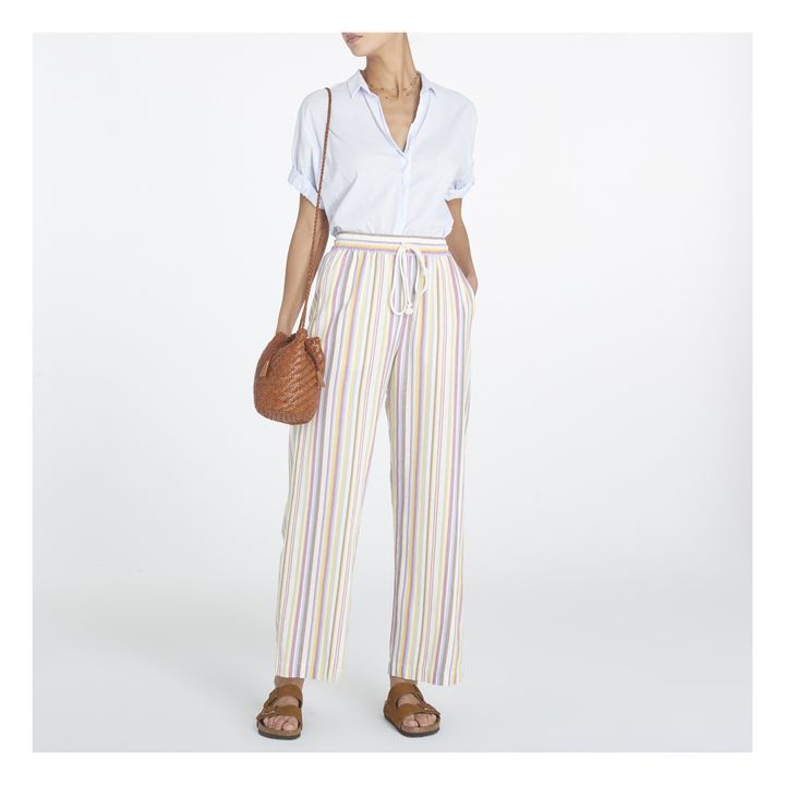 Channing Cotton Poplin Shirt | Azzurro- Immagine del prodotto n°1