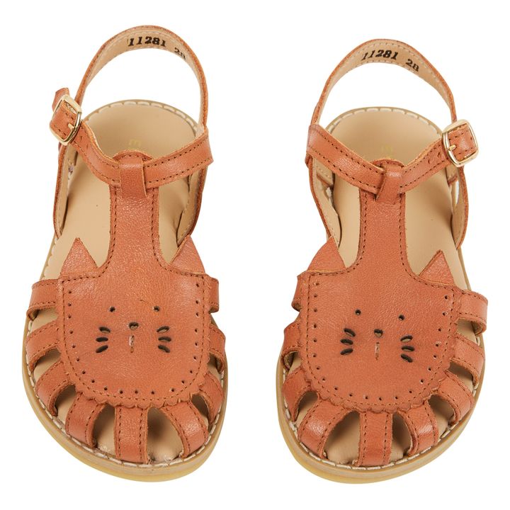 Mistigri Leather Sandals | Karamel- Produktbild Nr. 0