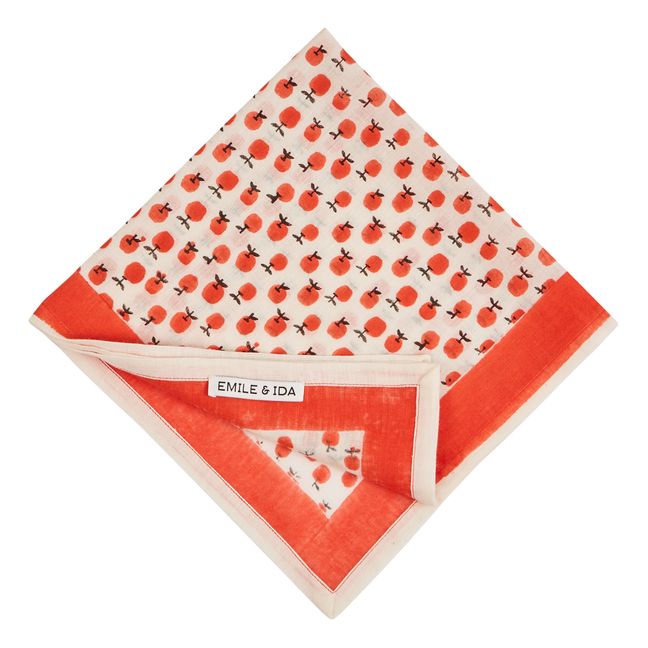 Foulard Pommes | Orange