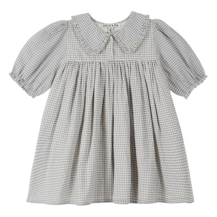 Vestido Vichy | Azul- Imagen del producto n°0