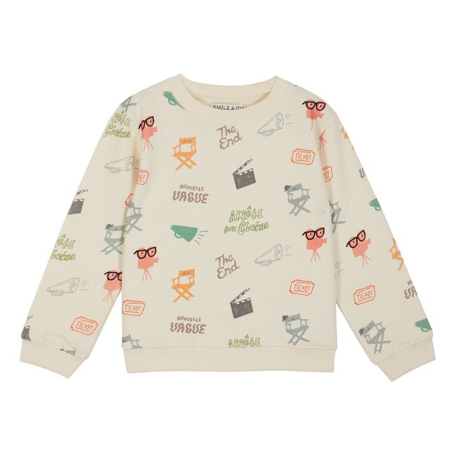 Cinema Organic Cotton Sweater | Ecru