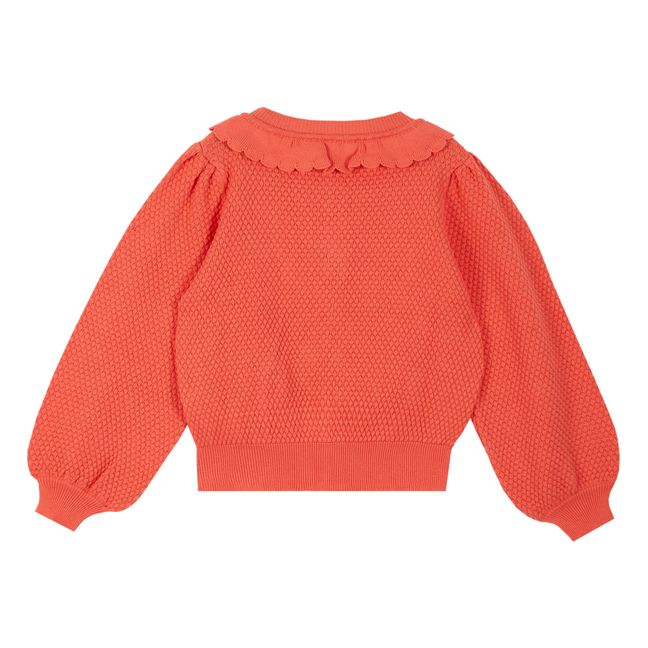 Cardigan Coton Bio | Rose