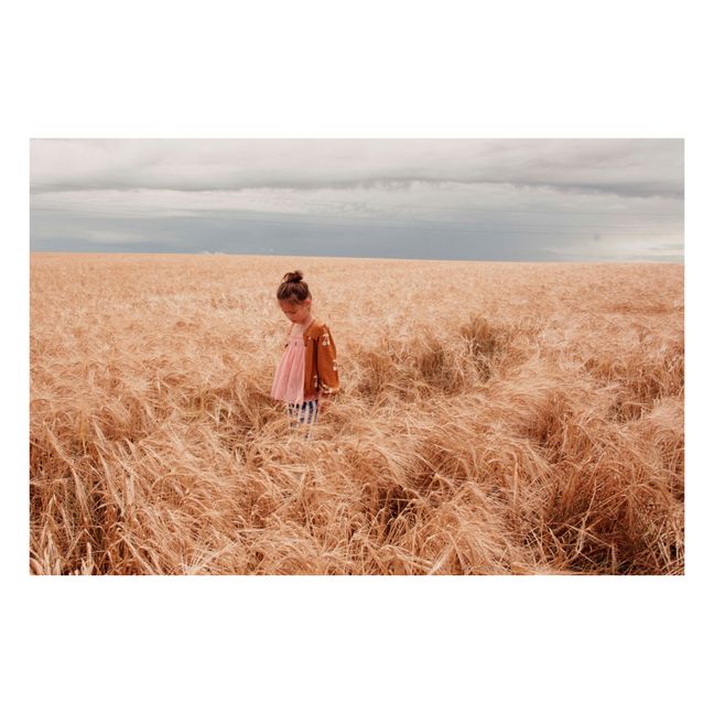 Cherry Organic Cotton Cardigan | Caramelo