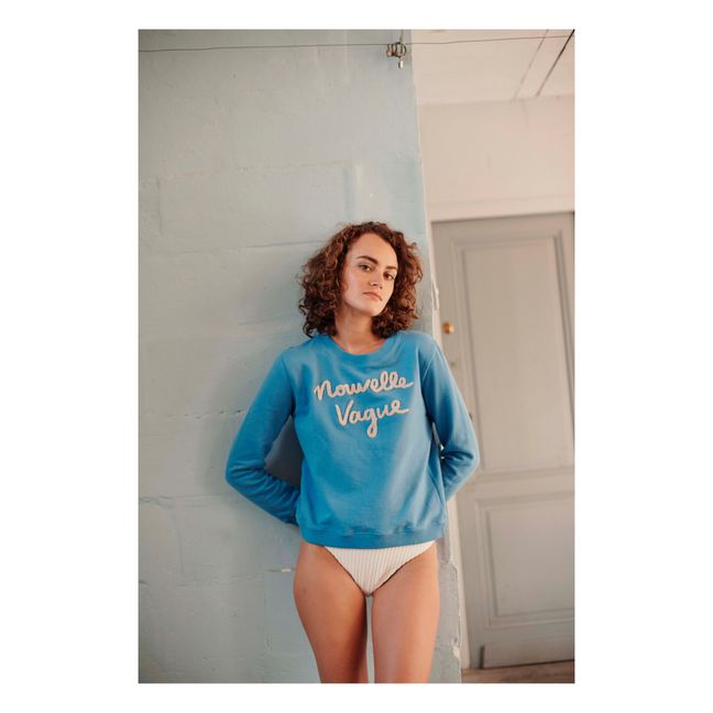 New Wave Organic Cotton Sweatshirt - Women’s Collection | Azul
