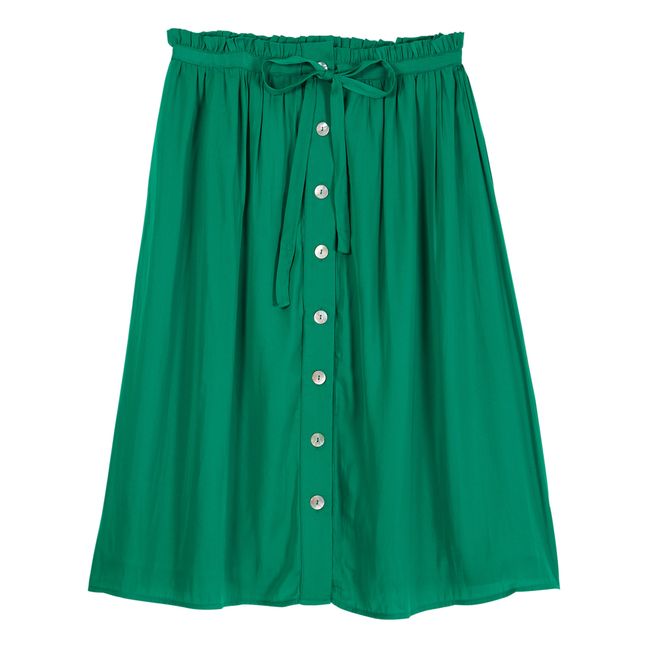 Midi Skirt | Grün