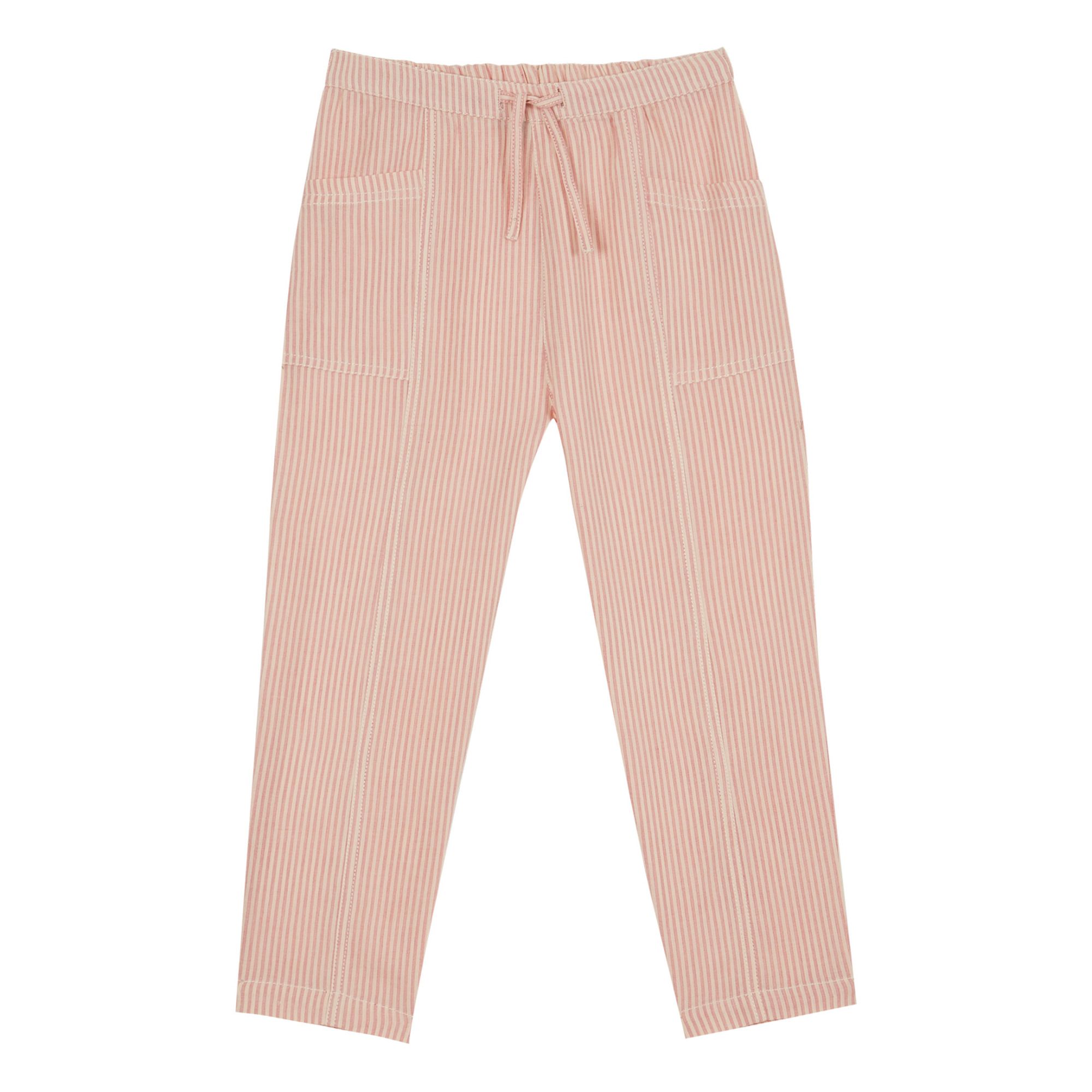 Emile et Ida - Pantalon Rayures - Pink | Smallable