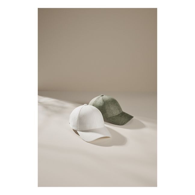 Gorra de lino | Verde pistacho