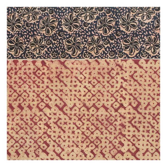 Superfrise Blossom Tokyo - Set de 9 feuilles | Bleu indigo