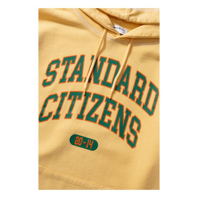 College Arch Hoodie | Pale yellow