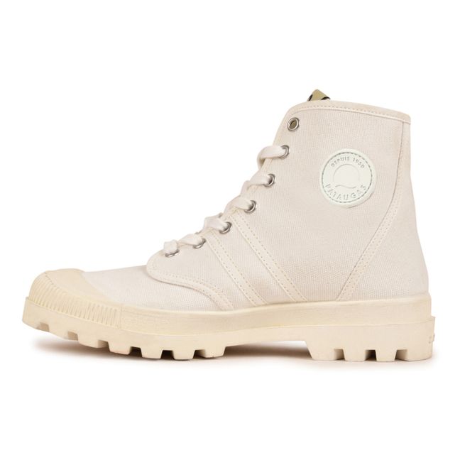 Boots Authentique Toile Eco-Responsable | Blanc