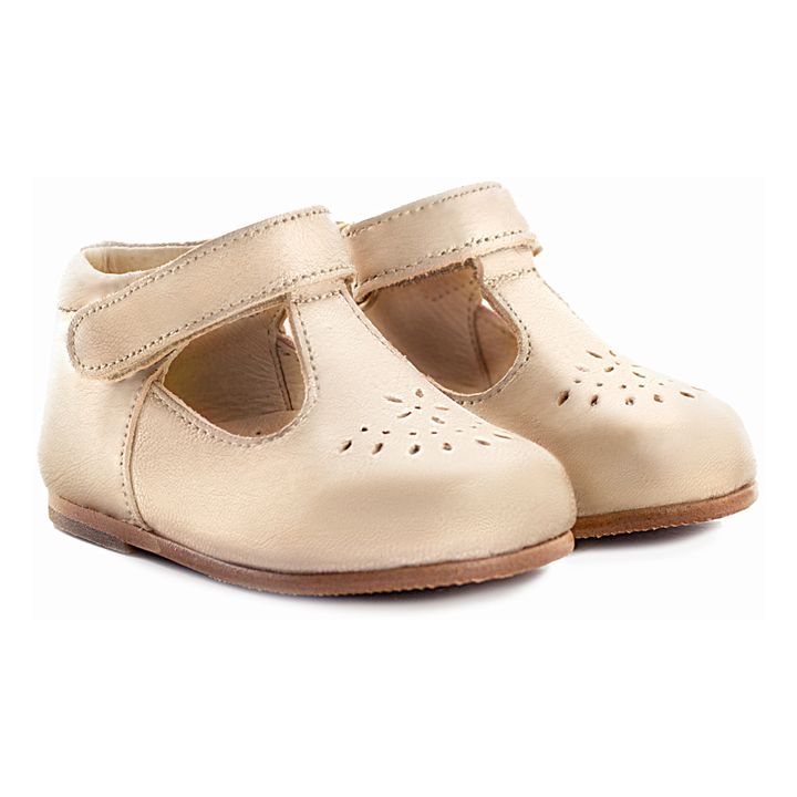 Milton Velcro T-bar Shoes | Rame- Immagine del prodotto n°1