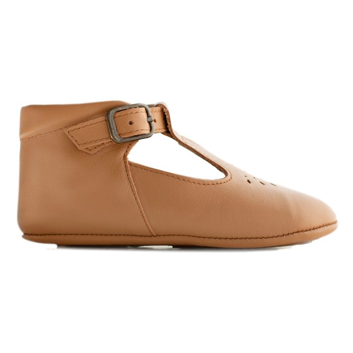 Pantofole T-Bar Minimilton | Cognac- Immagine del prodotto n°0