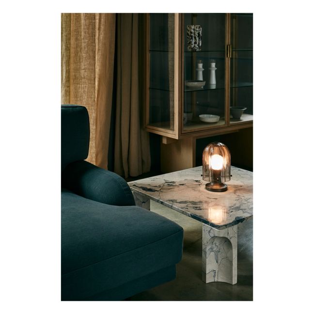 Table basse Doric en marbre - GamFratesi | Marbré gris