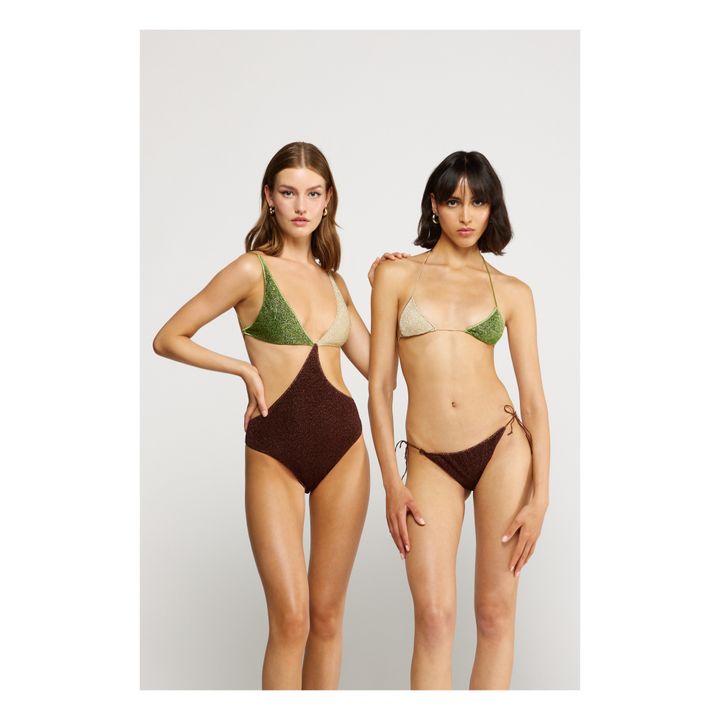 Lumiere One-piece Cut Out Swimsuit | Chocolate- Imagen del producto n°1