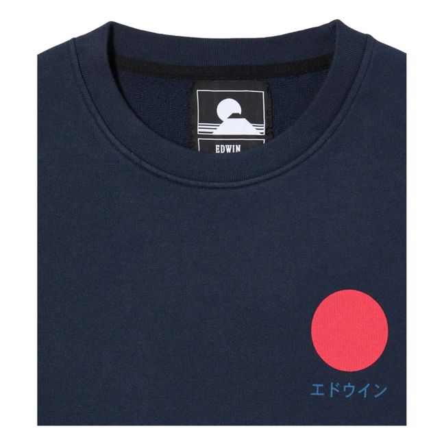 Japanese Sun Sweatshirt | Navy blue