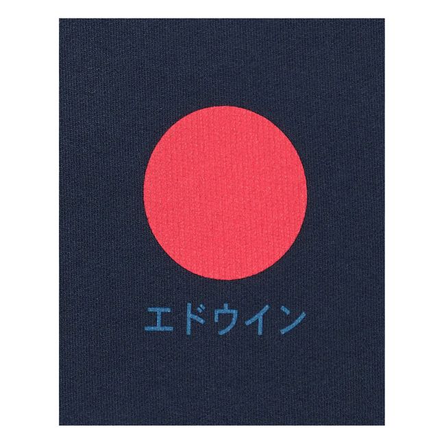 Felpa Japanese Sun | Blu marino