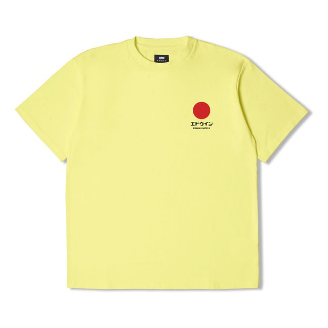 T-Shirt Japanese Sun | Zitronengelb