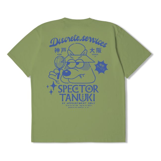 T-shirt Discrete Services | Vert olive