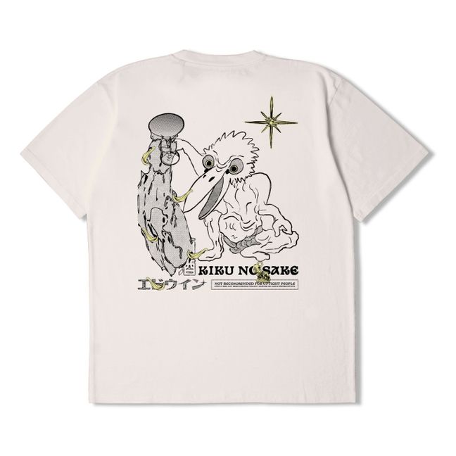 Kiku No Sake T-shirt | Ecru