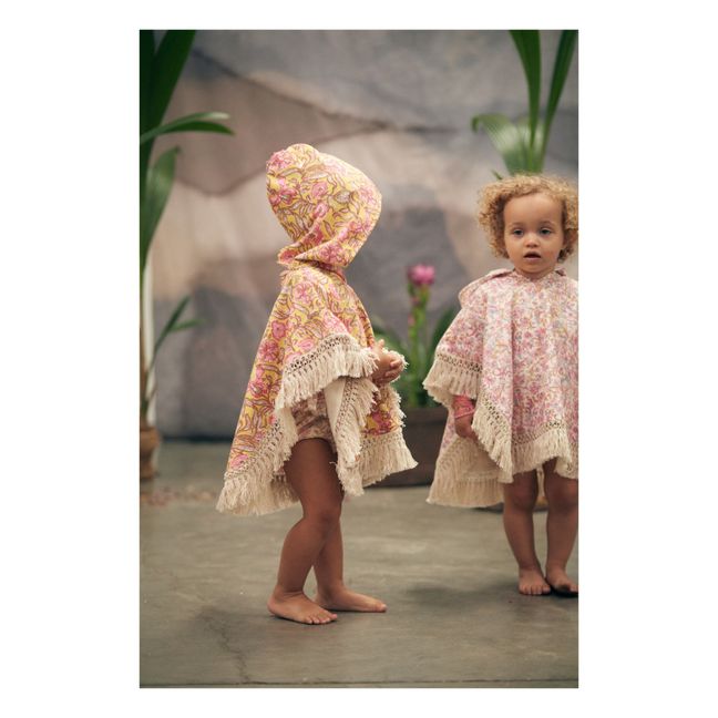 Poncho de bain Mael  | Jaune