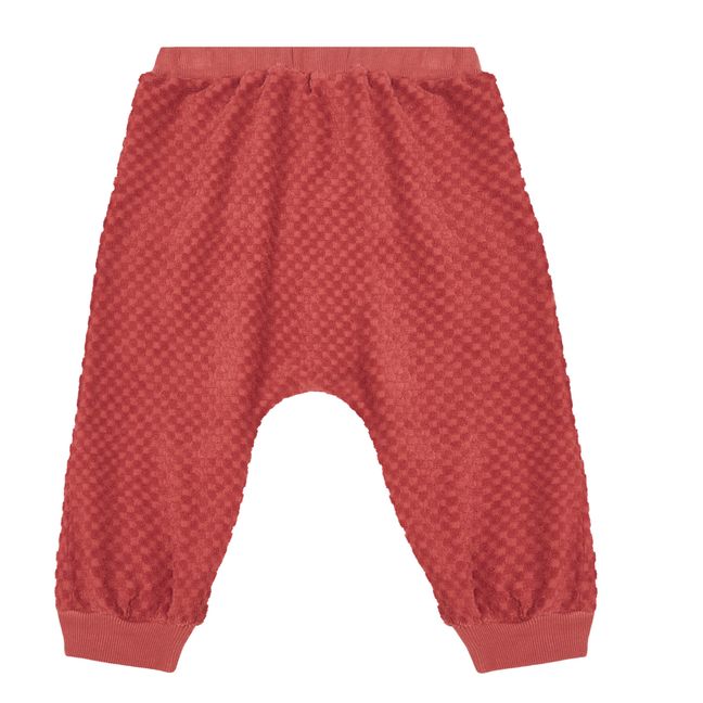 Terry Cloth Harem Pants | Terracotta