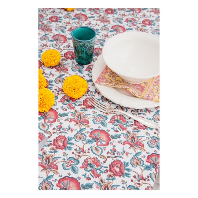Carla Organic Cotton Tablecloth | Crema