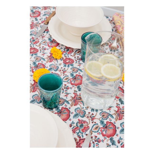 Carla Organic Cotton Tablecloth | Cremefarben