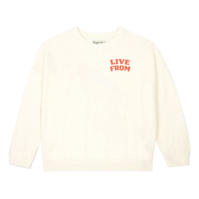 Star Organic Cotton Sweatshirt | Crudo