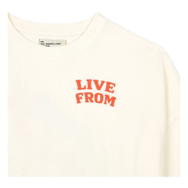Star Organic Cotton Sweatshirt | Crudo