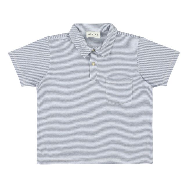 Polo Paddy a rayas | Azul Cielo