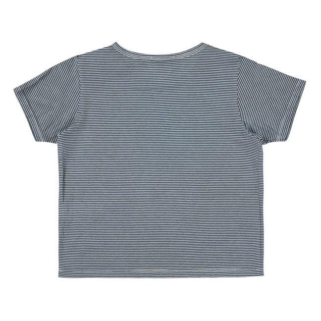  T-Shirt Poeh à Rayures | Bleu marine